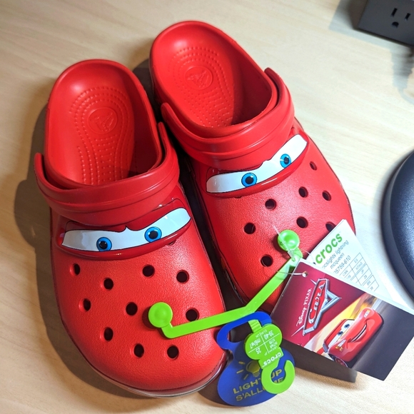 CROCS Shoes Disneypixar Lightning Mcqueen Croc Poshmark
